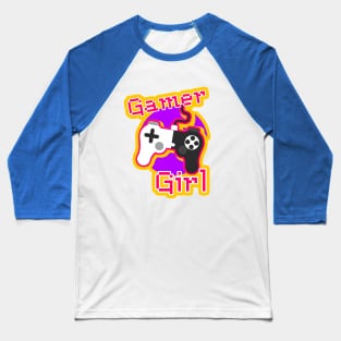 Gamer Girl Baseball T-Shirt